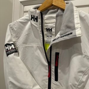 Helly Hansen women’s white Sailing Jacket - M